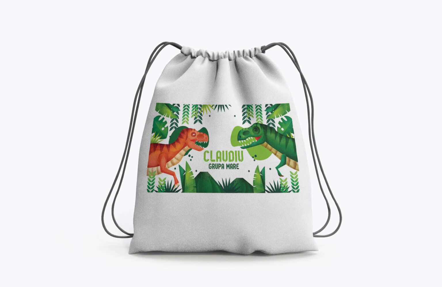 Rucsac Personalizat Cu Nume Dinozauri Larema