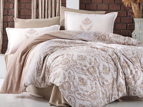 Lenjerie de pat Ranforce, pentru 2 persoane, Clasy, din bumbac 100%