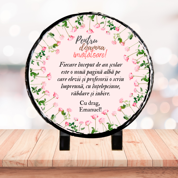 placa ardezie personalizata