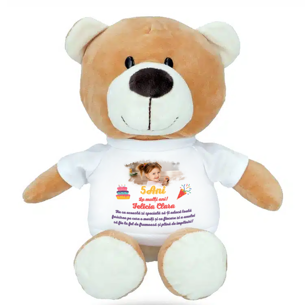 jucărie de pluș personalizată