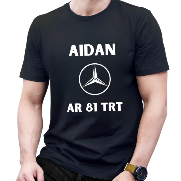 Tricou auto personalizat, cadou pentru șoferi - Mercedes