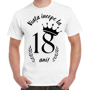 tricou pentru majorat baieti