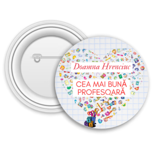 insigna metalica personalizata