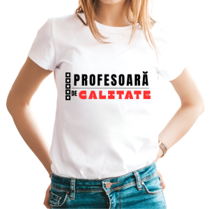 Cadou profesoara - tricou personalizat