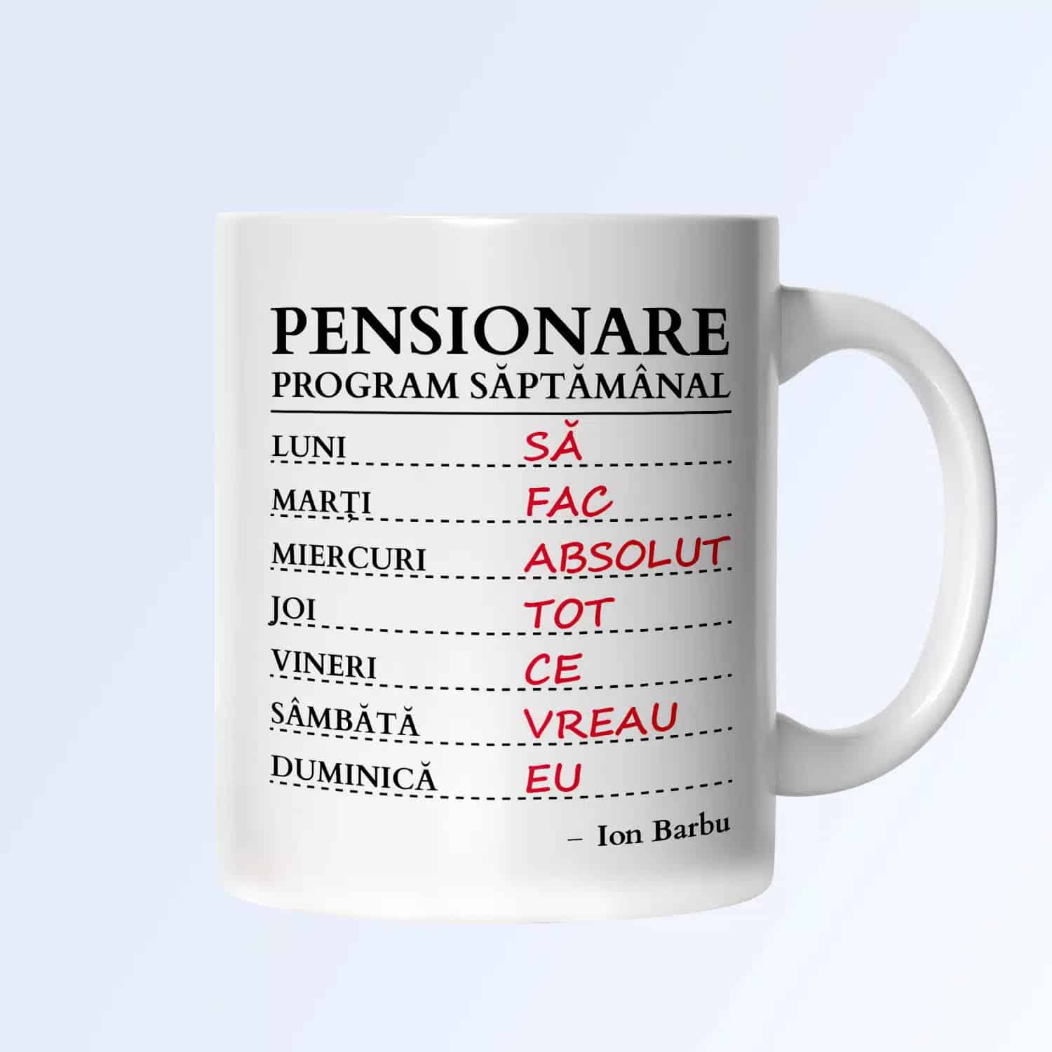 cana pensionar