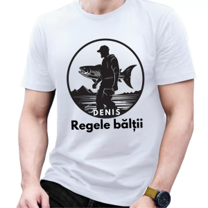 tricou personalizat pentru pescari