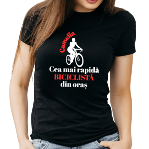 tricou personalizat pentru bicicliste